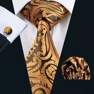 4 - Piece Men’s Necktie Set